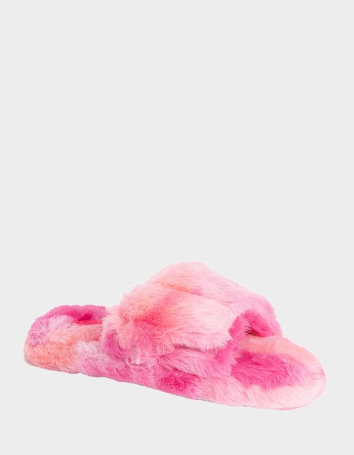 Betseyjohnson Sliding Away Slippers Pink Multi