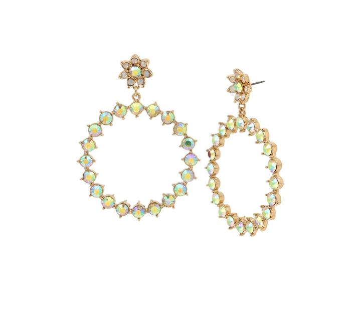 Betseyjohnson Bee Mine Gypsy Hoop Earrings Yellow