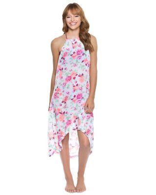Steve Madden Prisoner Of Love Coverup Dress White Multi
