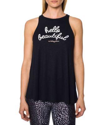 Steve Madden Hello Beautiful Tank Black