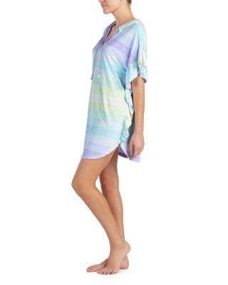Steve Madden Beauty And The Beach Tunic Yellow Multi
