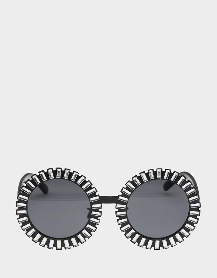 Betseyjohnson Around The World Sunglasses Black Silver