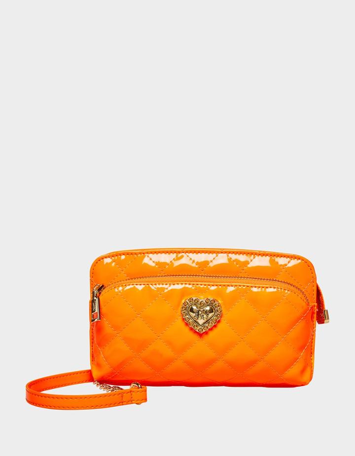 Betseyjohnson Bright Spot Crossbody Orange