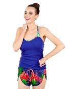 Steve Madden Welcome To The Jungle Short Set Floral