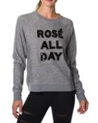Steve Madden Rose All Day Pullover Charcoal