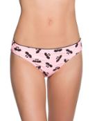Steve Madden Swooning Swans Hipster Bottom Black/pink