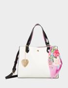Betseyjohnson Block Party Medium Satchel Purple