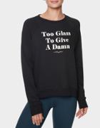 Betseyjohnson Too Glam Sweatshirt Black
