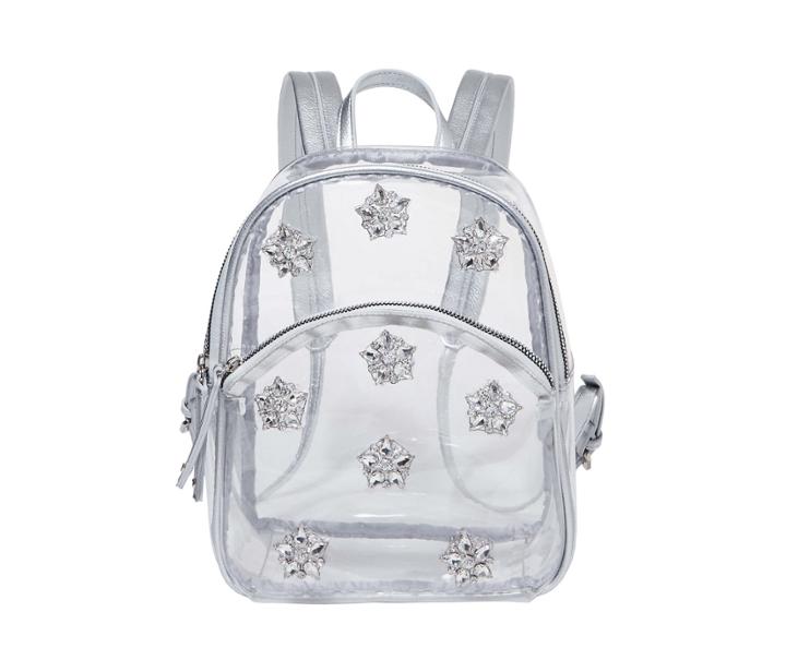 Betseyjohnson If The Bag Fits Mini Backpack Clear