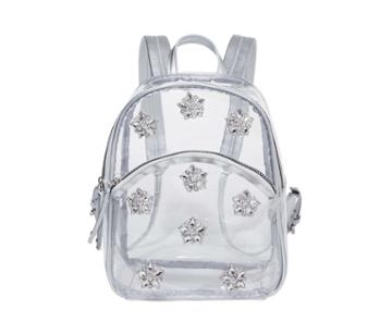Betseyjohnson If The Bag Fits Mini Backpack Clear