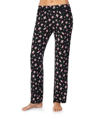 Steve Madden Betseys Best Rayon Knit Pant Floral