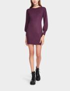 Betseyjohnson Back It Up Sweater Dress Purple