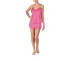 Betseyjohnson For The Frill Of It Slinky Short Set Pink