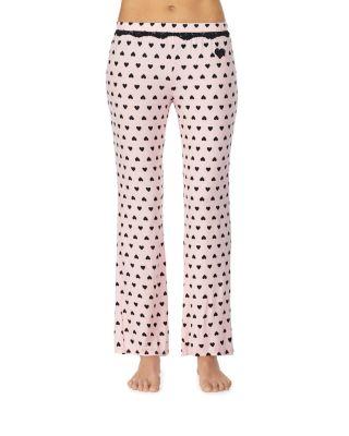 Steve Madden Betseys Best Rayon Knit Pant Pink