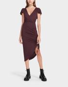 Betseyjohnson Taking It Easy Jersey Dress Wine