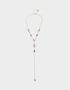 Betseyjohnson Tortifly Stone Y Necklace Multi