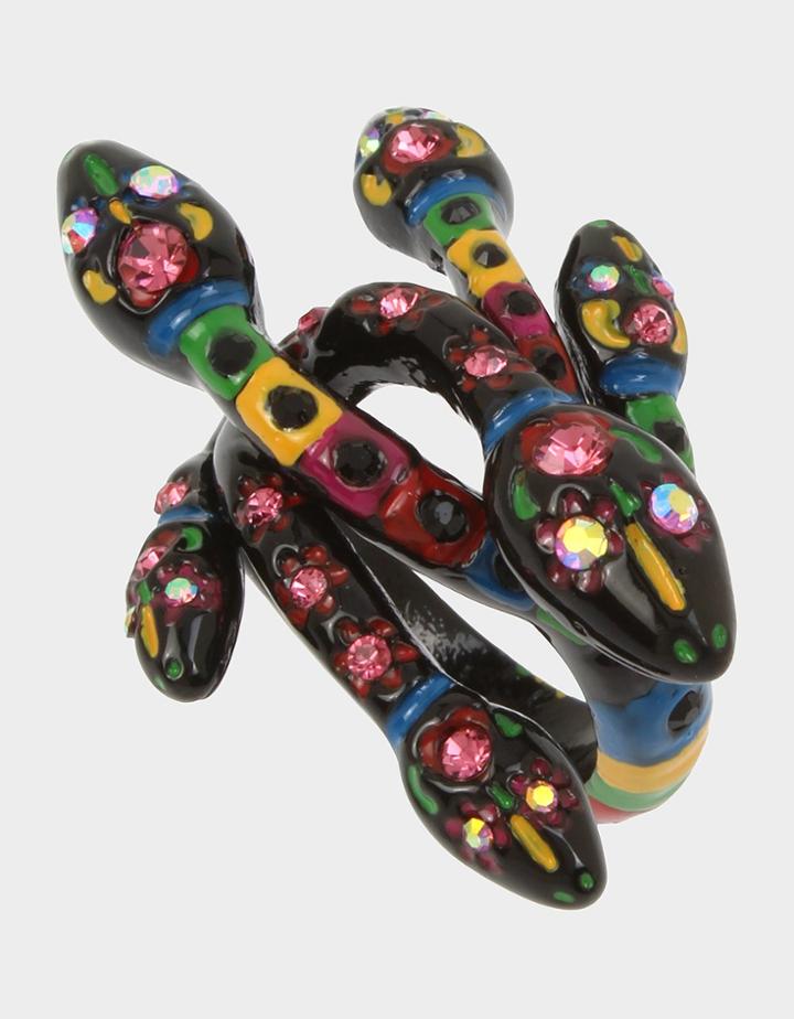 Betseyjohnson Betseyvilla Snake Ring Multi