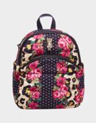 Betseyjohnson Pretty Puffer Midi Backpack Floral Multi