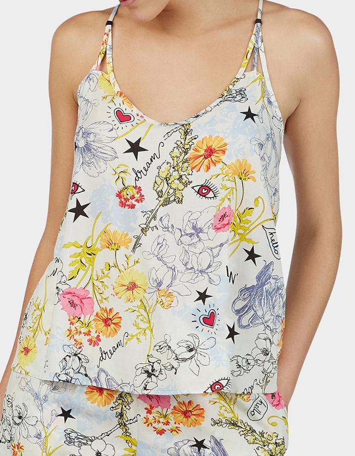 Betseyjohnson Babeland Strappy Cami Multi
