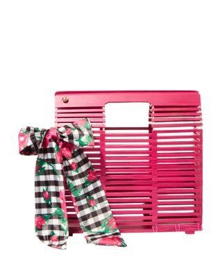 Steve Madden Woody Two Shoes Clutch Pink