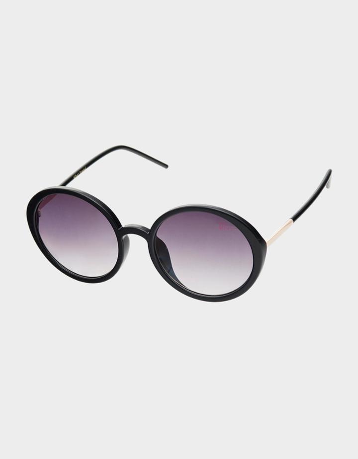 Betseyjohnson Round And Round Sunglasses Black