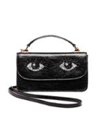 Steve Madden Eye-catching Top Handle Crossbody Black