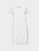 Betseyjohnson Lacey Layer Midi Dress Ivory