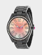 Betseyjohnson Betsey Time All The Colors Watch Black