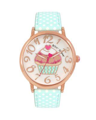 Steve Madden Cupcake Time Watch Mint
