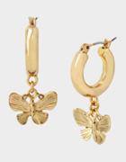 Betseyjohnson Spring In The Air Huggie Hoops Gold