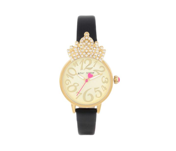 Betseyjohnson Pretty Princess Crown Black Watch Black