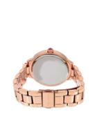 Steve Madden Bedazzled Betsey Rosegold Watch Rose Gold
