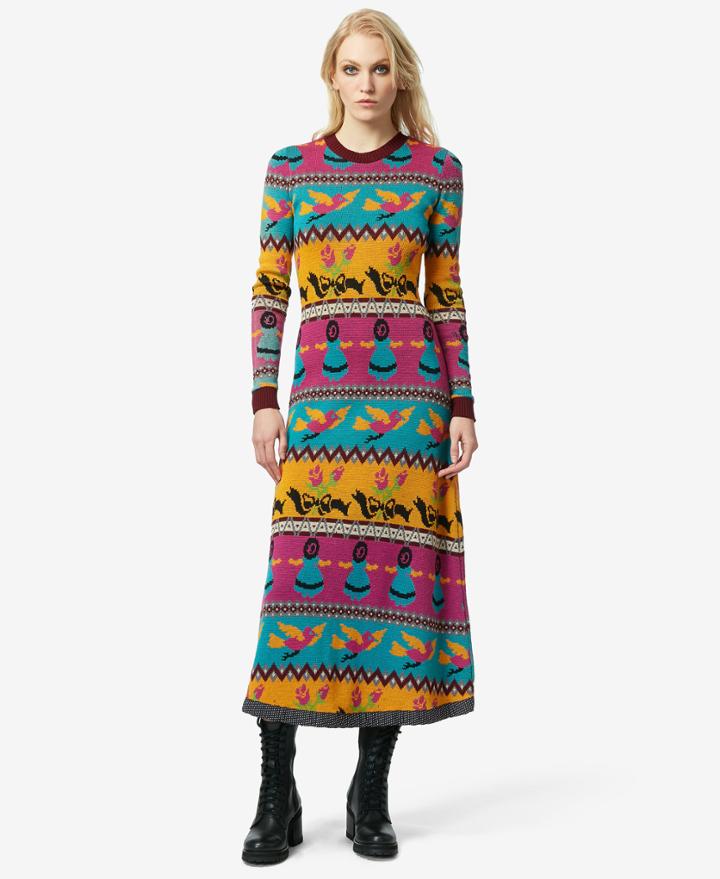 Betseyjohnson Bj Vintage Gone Skiing Hoodie Multi