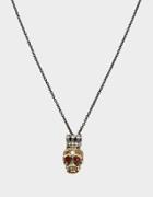 Betseyjohnson Rockin Riches Skull Pendant Multi