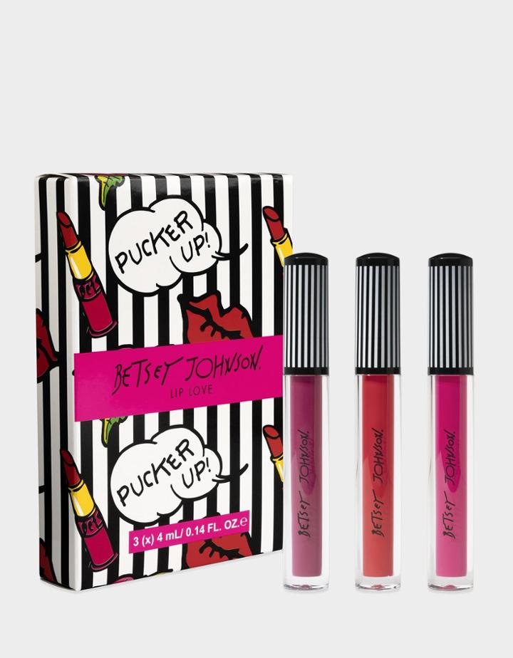 Betseyjohnson Lip Love Classic Matte Lip Color Multi