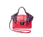 Betseyjohnson Wrapped Up In You Top Handle Bag Red