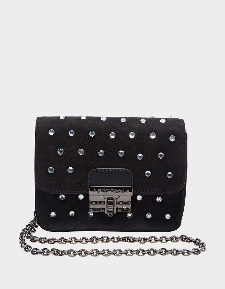 Betseyjohnson Razzle Dazzle Crossbody Black Silver
