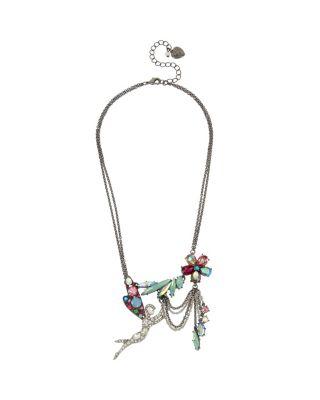 Steve Madden Fairytale Dreams Fairy Pendant Multi