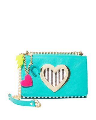 Steve Madden Hole In My Heart Crossbody Turquoise