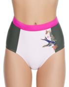 Steve Madden Icon Block High Waist Bottom Multi