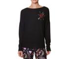 Betseyjohnson Love Is All There Is Sweatshirt Black