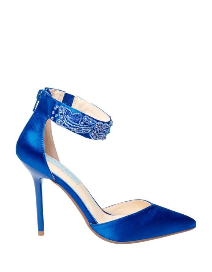 Betseyjohnson Sb-kali Blue Satin