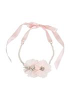 Steve Madden Betsey Blue Love Birds Feather Choker Pink