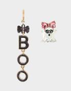 Betseyjohnson And Boo To You Mismatch Earrings Multi