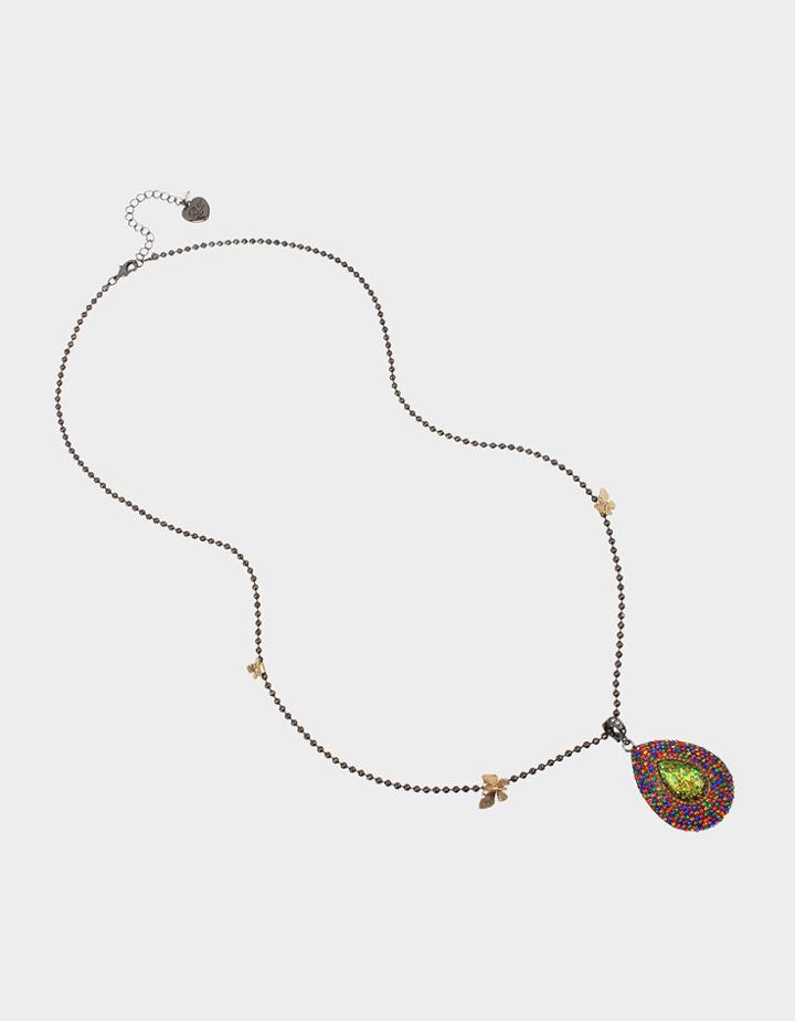 Betseyjohnson Betseys Daydream Stone Pendant Multi
