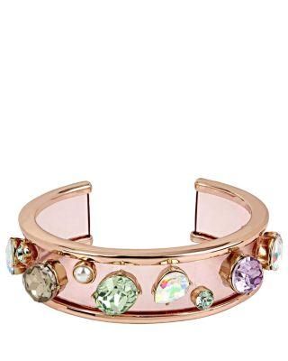 Steve Madden Sweet Shop Resin Cuff Bracelet Multi