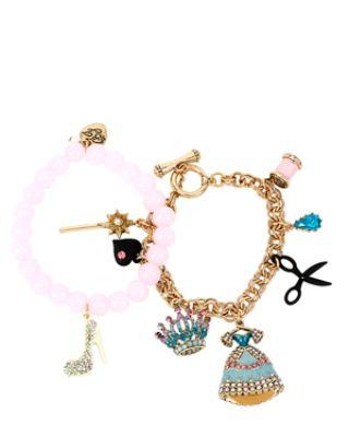 Steve Madden Princess Charming Bracelet Set Multi