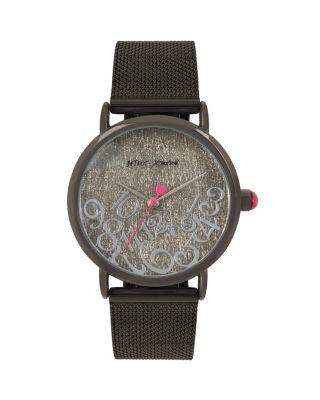 Steve Madden Falling For Mesh Black Watch Black