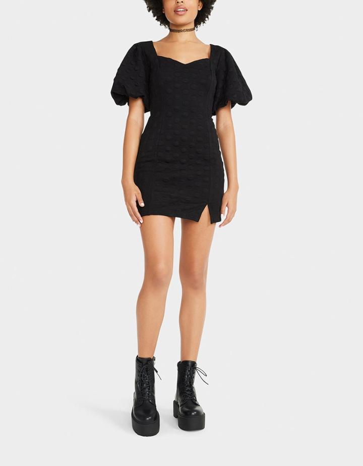 Betseyjohnson Give A Boost Mini Dress Black