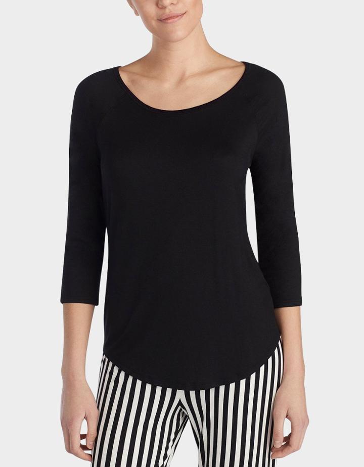 Betseyjohnson Betseys Best Rayon Knit Tee Black